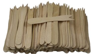 Πηρουνάκια ξύλινα δίχαλο 8,5 εκ.