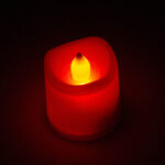 Κερί διαρκείας ηλεκτρονικό μπαταρίας ρεσώ παλλόμενο κόκκινο 1 τεμ. - Image 2
