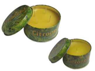 Κερί αντικουνουπικό σιτρονέλλα V-Dekor κονσέρβα 1 τεμ.