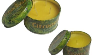 Κερί αντικουνουπικό σιτρονέλλα V-Dekor κονσέρβα 1 τεμ.