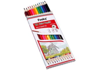 Ξυλομπογιές Foska σετ 12 χρώματα