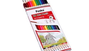 Ξυλομπογιές Foska σετ 12 χρώματα