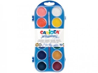 Νερομπογιές Carioca Acquarell σετ 12 χρώματα