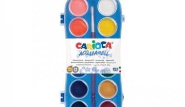 Νερομπογιές Carioca Acquarell σετ 12 χρώματα