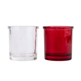 Ποτήρια γυάλινα για καντήλι "σταυρός" 1 τεμ.