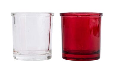 Ποτήρια γυάλινα για καντήλι "σταυρός" 1 τεμ.