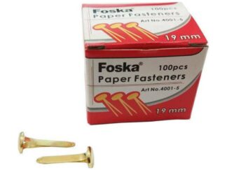 Διπλόκαρφα Foska 19mm (4001-5) 100 τεμ.