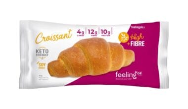 Κρουασάν βουτύρου με φυτικές ίνες & χαμηλούς υδατάνθρακες Feeling OK 50 γρ.