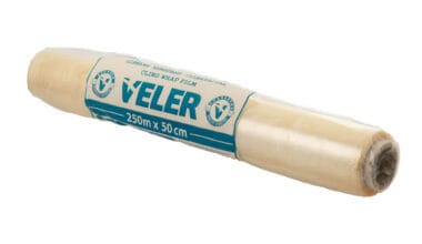 Διαφανής μεμβράνη τροφίμων επαγγελματική Veler ρολό 50 εκ. 250 μ.