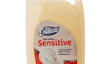 Καθαριστικό υγρό πιάτων Endless Sensitive 4 λίτρα