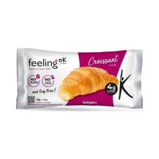 Κρουασάν βουτύρου, πρωτεΐνικό, με χαμηλούς υδατάνθρακες Feeling OK 50 γρ.