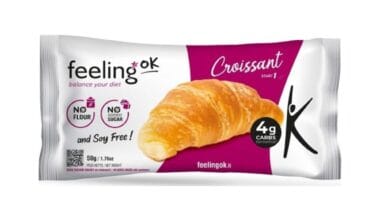 Κρουασάν βουτύρου, πρωτεΐνικό, με χαμηλούς υδατάνθρακες Feeling OK 50 γρ.