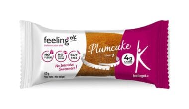 Μίνι κέικ πρωτεϊνικό, με πορτοκάλι & χαμηλούς υδατάνθρακες Feeling OK 45 γρ.