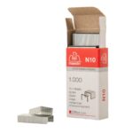 Ανταλλακτικά για συρραπτικό Maestri Office Line No. 10, κουτί με 1.000 σύρματα x 10 τεμ. - Image 2