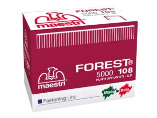 Ανταλλακτικά για συρραπτικό μαραγκού Maestri Fastening Line Forest No. 108, κουτί με 5.000 σύρματα x 1 τεμ.