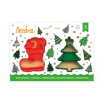 Κουπάτ πλαστικό Decora μπότα-Χριστουγεννιάτικο δέντρο σετ 2 τεμ. (028.02.938)