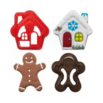 Κουπάτ πλαστικό Decora σπιτάκι-gingerbread σετ 2 τεμ. (028.02.755) - Image 2