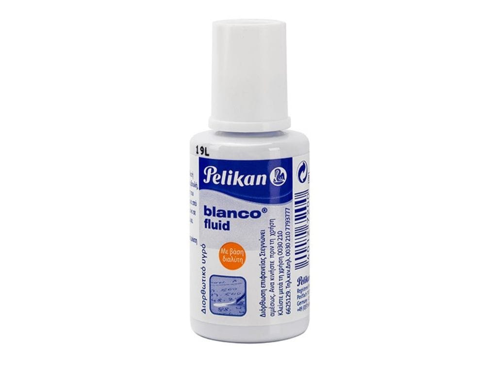 pelikan-dior8otiko-ygro-blanco-1tem Pelikan διορθωτικό υγρό (blanco) 20ml 1 τεμ. - Image 1