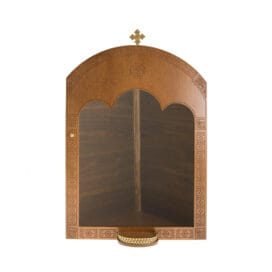 Εικονοστάσιο ξύλινο με γωνία 1 τεμ. - Image 4