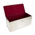 Οστεοφυλάκιο inox με βελούδινη επένδυση και θήκη για φωτογραφία