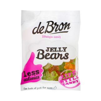 Ζελεδάκια αρκουδάκια deBron Jelly Bears χωρίς ζάχαρη 90 γρ.
