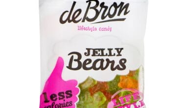 Ζελεδάκια αρκουδάκια deBron Jelly Bears χωρίς ζάχαρη 90 γρ.