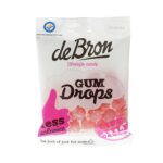 Ζελεδάκια βατόμουρο deBron Gum Drops χωρίς ζάχαρη 100 γρ.
