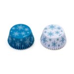 Καραμελόχαρτα Decora Χιονονιφάδες μπλε-λευκό 36 τεμ. (060.29.021) - Image 2