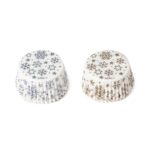 Καραμελόχαρτα Decora Χιονονιφάδες χρυσό-ασημί 36 τεμ. (060.29.022) - Image 2