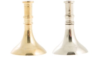 Κηροπήγιο για κεριά εκκλησίας μονό κοντό (8342) 1 τεμ.