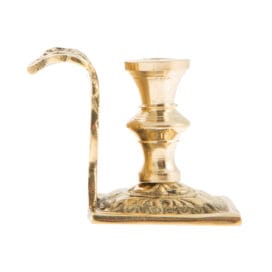 Κηροπήγιο για κεριά εκκλησίας μονό με λαβή χρυσό (107Β) 1 τεμ. - Image 2