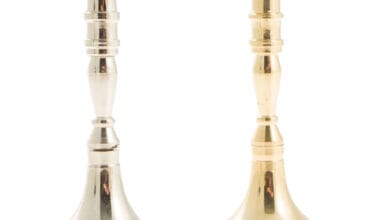 Κηροπήγιο για κεριά εκκλησίας μονό ψηλό (8341) 1 τεμ.