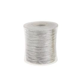 Κορδόνι διακοσμητικό μεταλλιζέ Φ1mm 100 μ. - Image 2