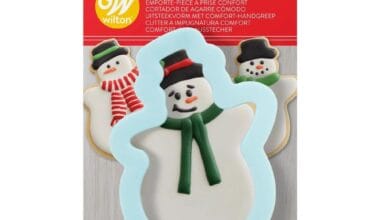 Κουπάτ μεταλλικό με λάστιχο Wilton χιονάνθρωπος 1 τεμ. (028.02.304)