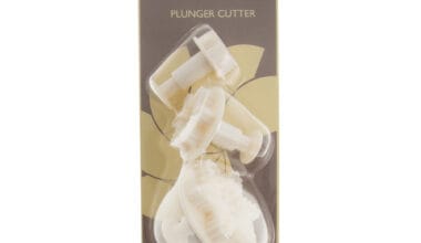 Κουπάτ-σφραγίδα Pan Decor χιονονιφάδα 3 τεμ. (61687)