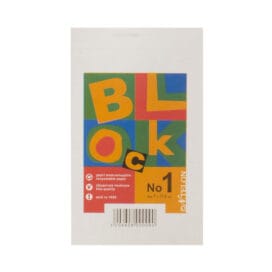 Μπλοκ σημειώσεων περφορέ Ntelon No. 1, 7x11,5 εκ. 48φ.