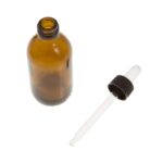 Μπουκαλάκι γυάλινο καραμελέ με σταγονόμετρο ασφαλείας 50ml - Image 2