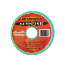 Πετονιά διάφανη Sim Fish 100 μ. - Image 3