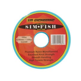 Πετονιά διάφανη Sim Fish 100 μ. - Image 7