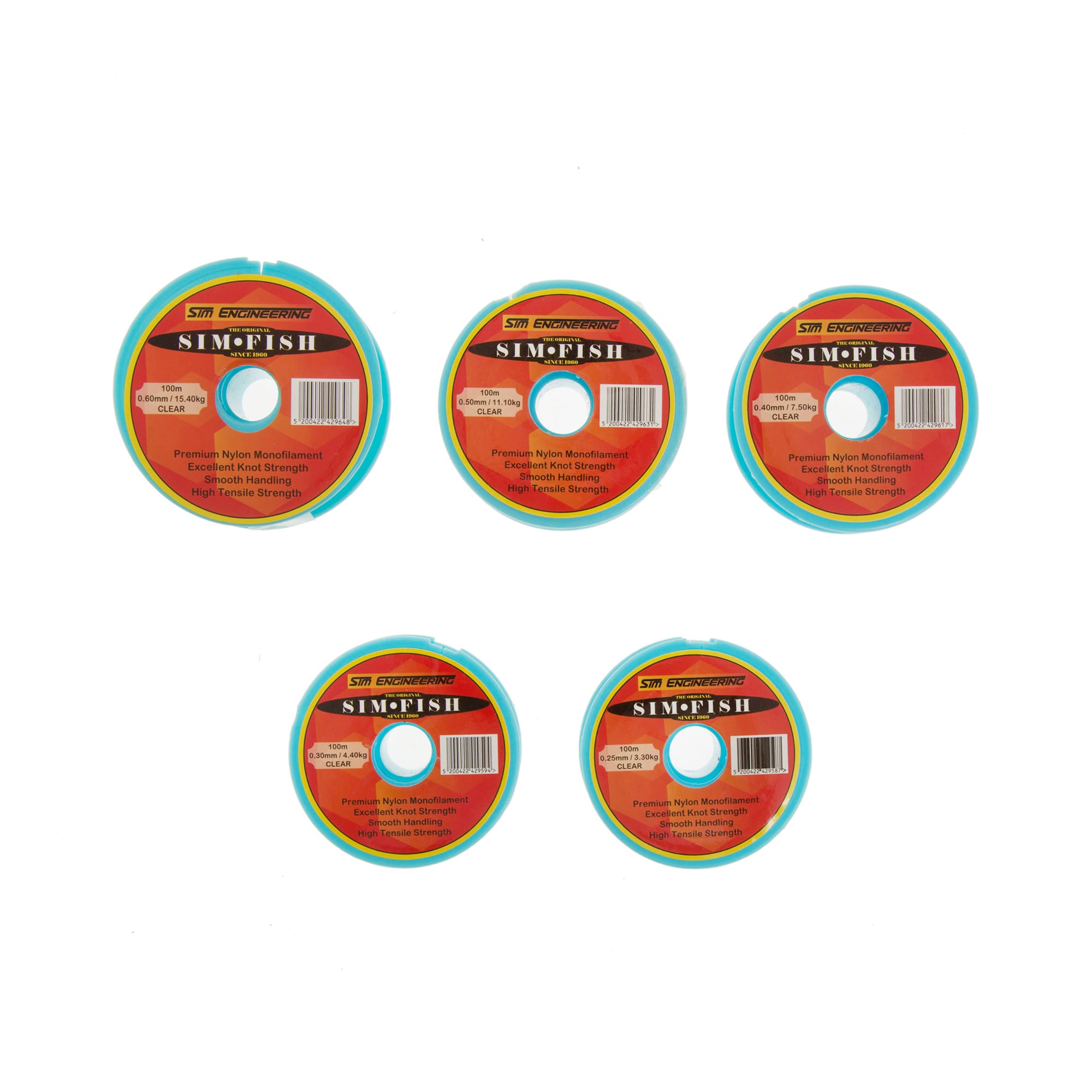 petonia-diafanh-sim-fish-100m-1 Πετονιά διάφανη Sim Fish 100 μ. - Image 1