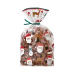 Σακουλάκια τροφίμων πλαστικά με σύρμα Wilton Άγιος Βασίλης-Χιονάνθρωπος-Τάρανδος 20 τεμ. 10,1x5x24,1 εκ. (062.29.121) - Image 2