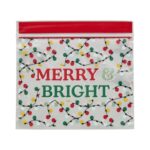 Σακουλάκια τροφίμων πλαστικά zip Wilton "Merry & Bright" 20 τεμ. 17,5x14,5 εκ. (062.29.132) - Image 2