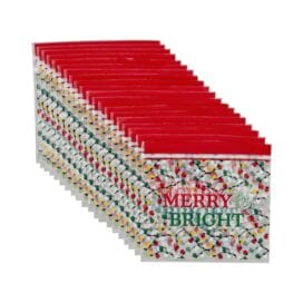 Σακουλάκια τροφίμων πλαστικά zip Wilton "Merry & Bright" 20 τεμ. 17,5x14,5 εκ. (062.29.132) - Image 3