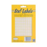 Αυτοκόλλητες ετικέτες Stef-Labels No. 2 110-ορθογώνιες 8x12mm 40 φύλλα