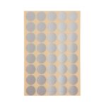 Αυτοκόλλητες ετικέτες Stef-Labels No. 206 40-στρογγυλές ασημί Φ19mm 40 φύλλα - Image 2