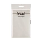 Αυτοκόλλητες ετικέτες Stef-Labels No. 211 40-στρογγυλές διάφανες Φ19mm 20 φύλλα