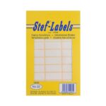 Αυτοκόλλητες ετικέτες Stef-Labels No. 22 24-ορθογώνιες 35x15mm 40 φύλλα