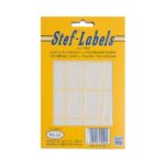 Αυτοκόλλητες ετικέτες Stef-Labels No. 24 16-ορθογώνιες 22x38mm 40 φύλλα