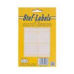 Αυτοκόλλητες ετικέτες Stef-Labels No. 26 8-ορθογώνιες 50x35mm 40 φύλλα