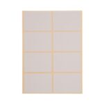 Αυτοκόλλητες ετικέτες Stef-Labels No. 26 8-ορθογώνιες 50x35mm 40 φύλλα - Image 2